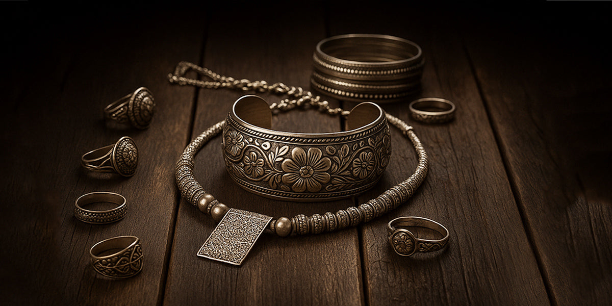 The Timeless Charm of Silver Oxidized Jewelry