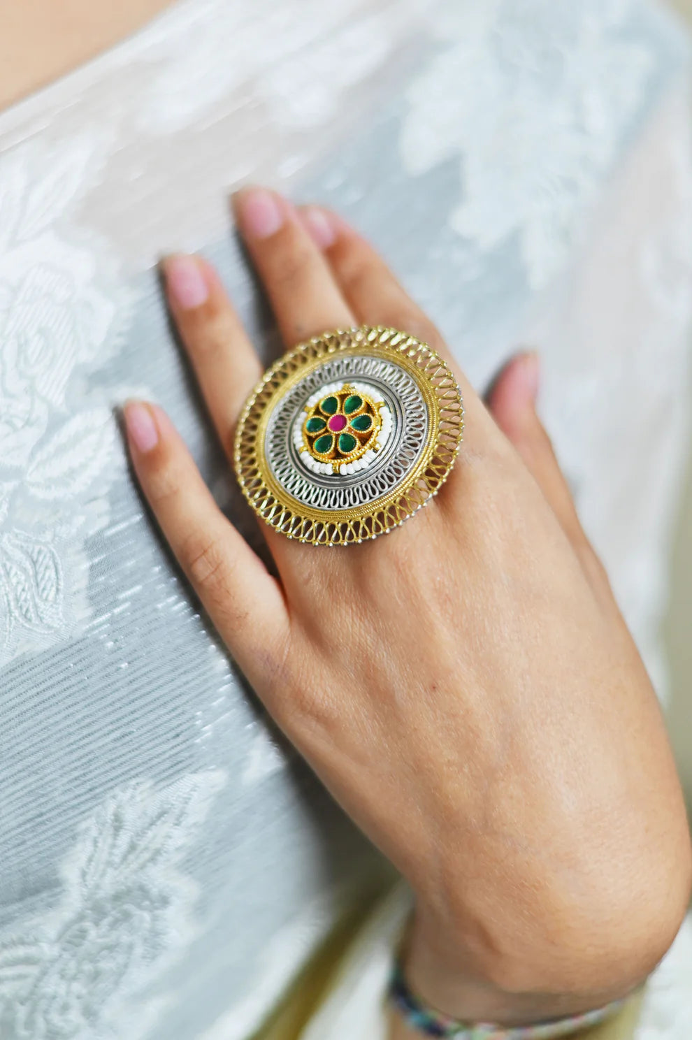 Eterna Dual Ring