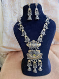 Ruby Red Kundan & Pearl Traditional Choker Festive Set