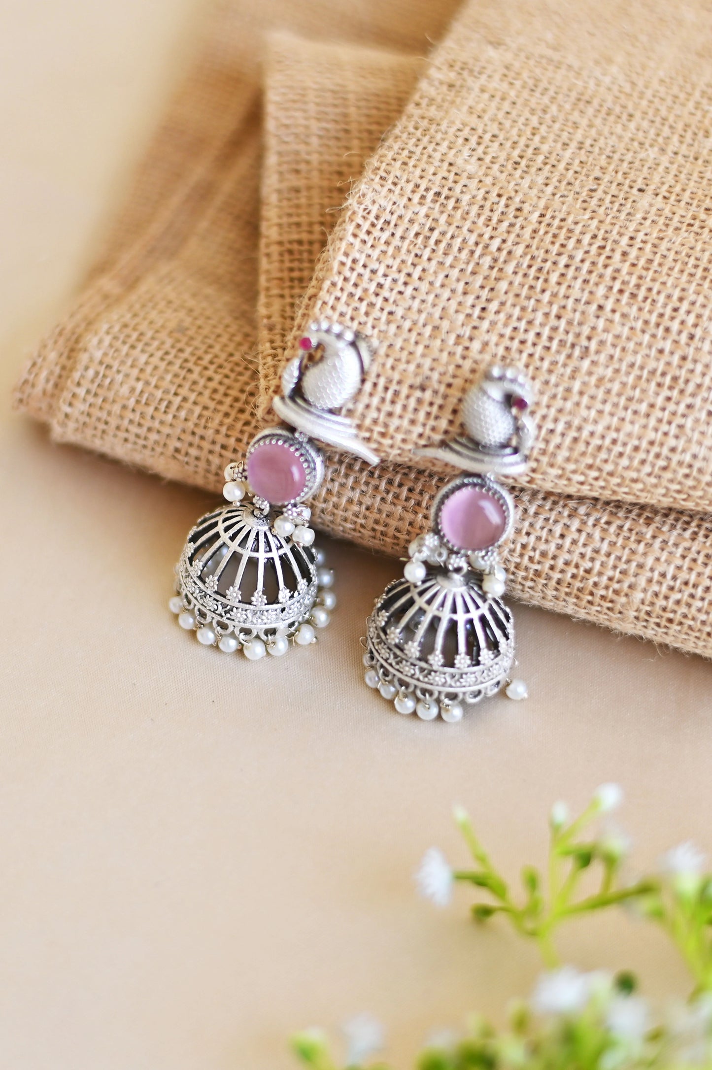 Karnika Bindi Jhumka Earrings