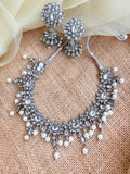 Navratri Special Multicolor Pom-Pom & Mirror Tassel Necklace Set