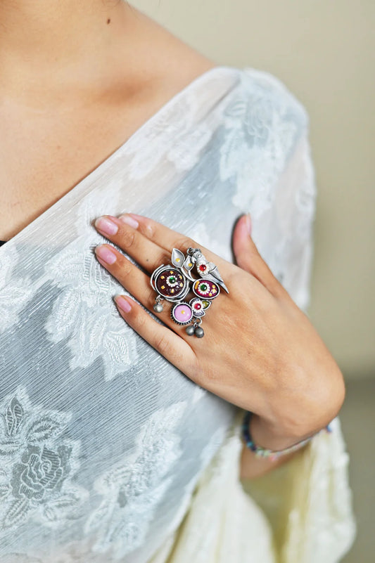 Parrot Monalisa Ring
