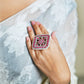 Beaded Elegance Ring