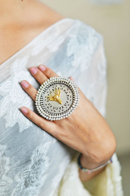 Majestic Deer Ring