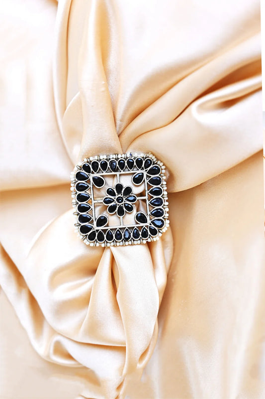 Beaded Elegance Ring
