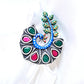 Peacock Grace Ring