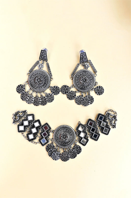 Mirror Charm Necklace