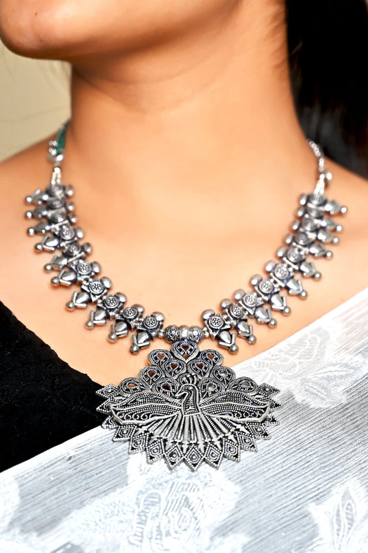 Peacock Elegance Necklace