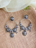 Antique Temple Jewelry Kemp Stone Choker with Pearl Latkan