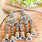 Karnika Double Toned Jhumka