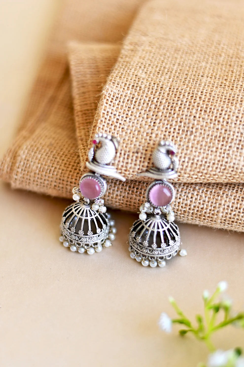 Karnika Bindi Jhumka Earrings