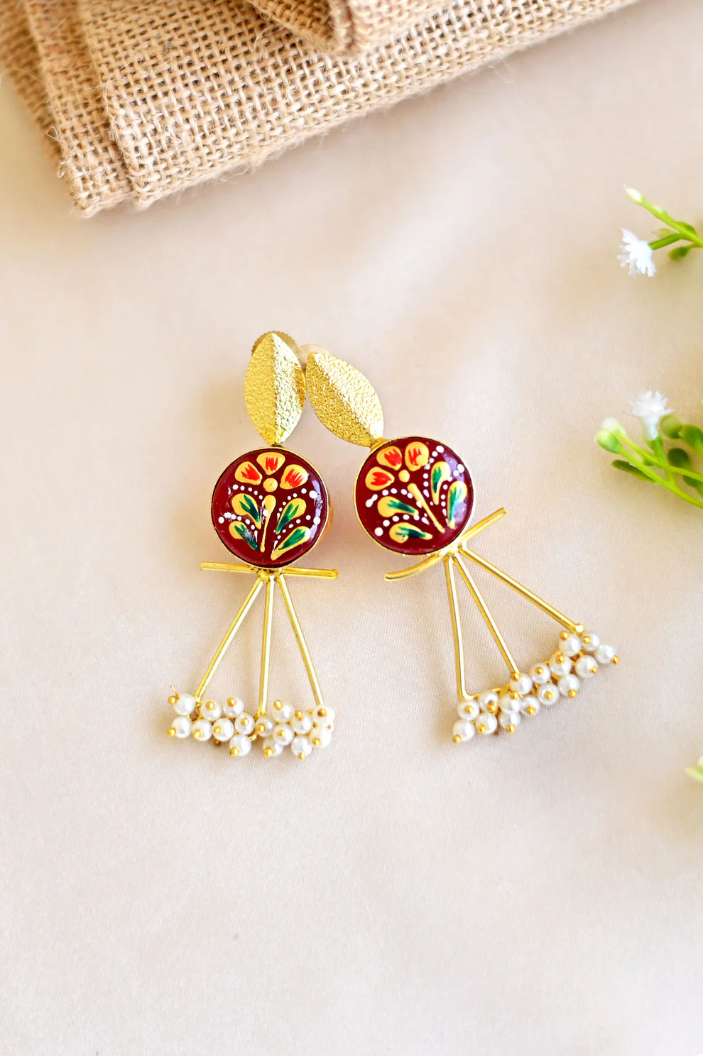 Sikara Gold Earrings