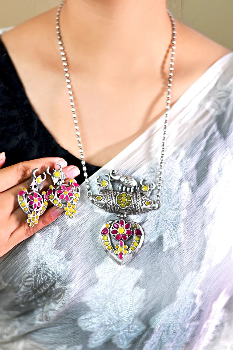 Elephant Elegance Pendant