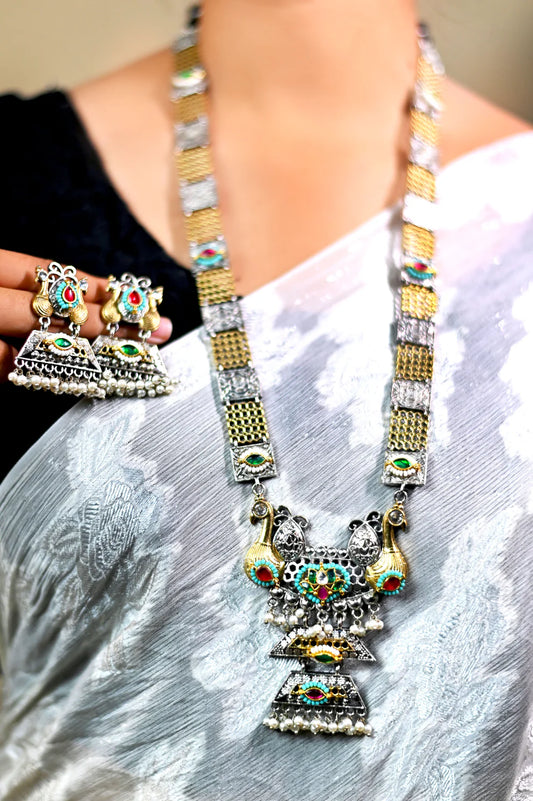Dual-Tone Kundan Set