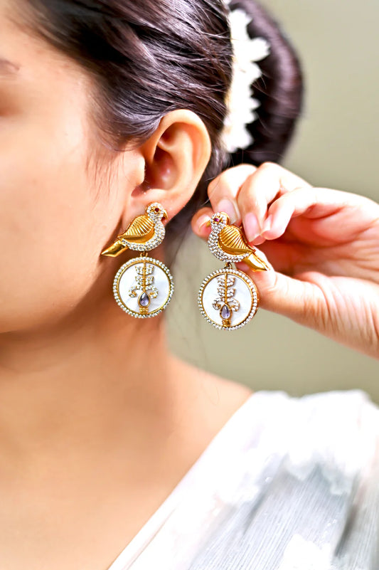 Kirti Luxe Drops Earrings