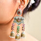 Karnika Double Toned Jhumka
