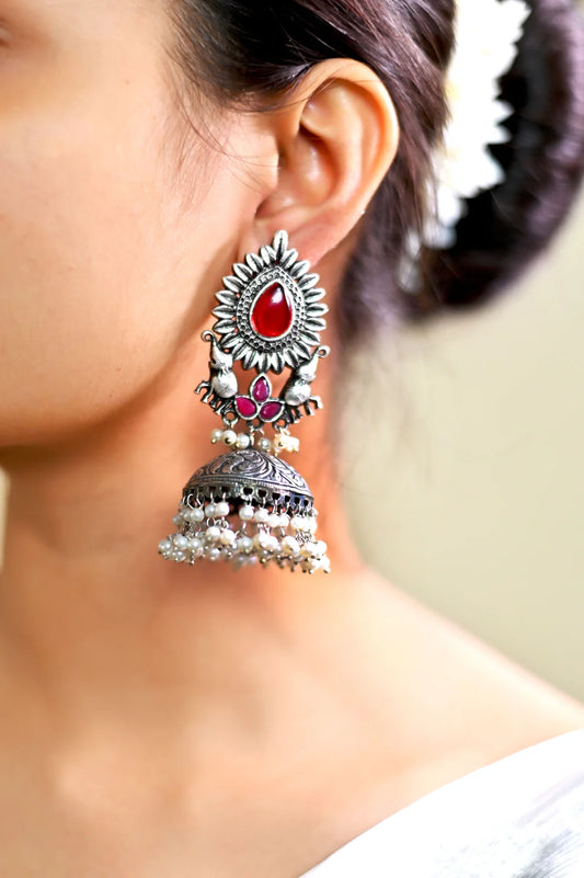 Monalisa Kundan Jhumkas