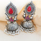 Monalisa Kundan Jhumkas