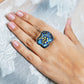 Blue Aura Ring