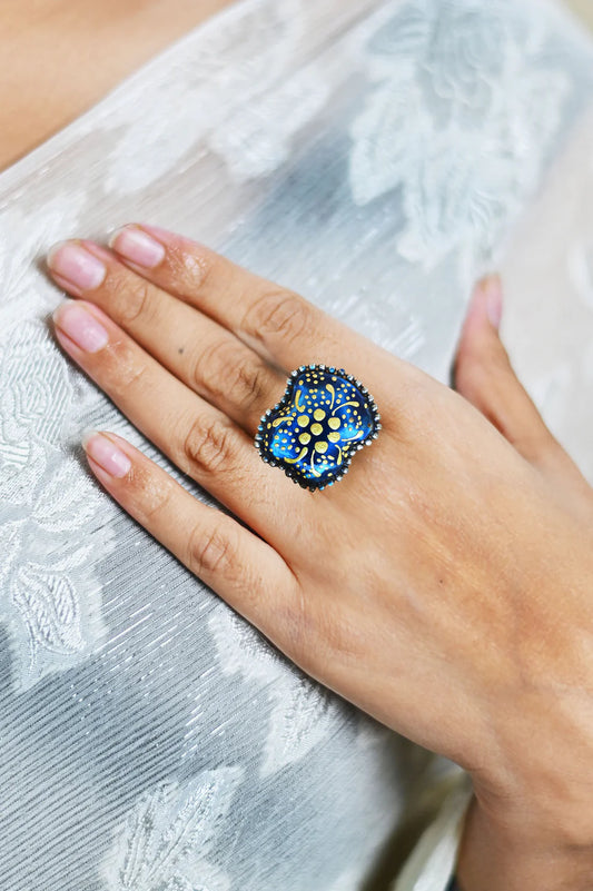 Blue Aura Ring