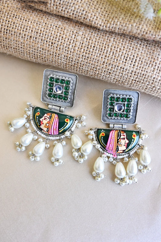 Jodha Rani Monalisa Earrings