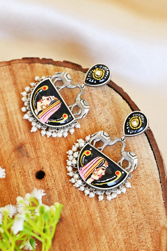 Jodha Rani Monalisa Earrings