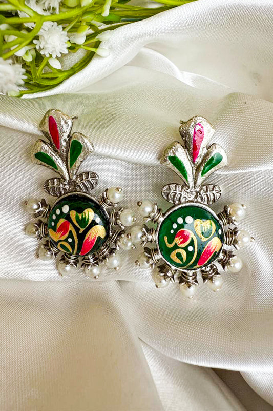 Meenakari Studs