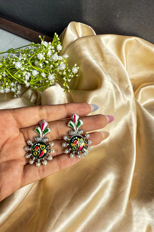 Meenakari Studs