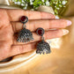 Noor Emerald Jhumkis