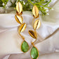 Vrinda Leafdrop Earrings