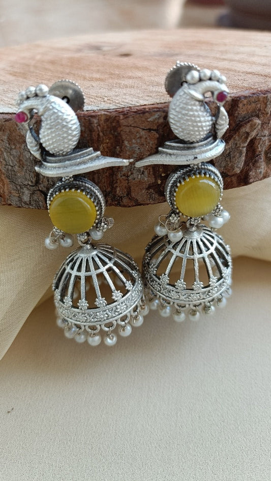 Karnika Bindi Jhumka Earrings