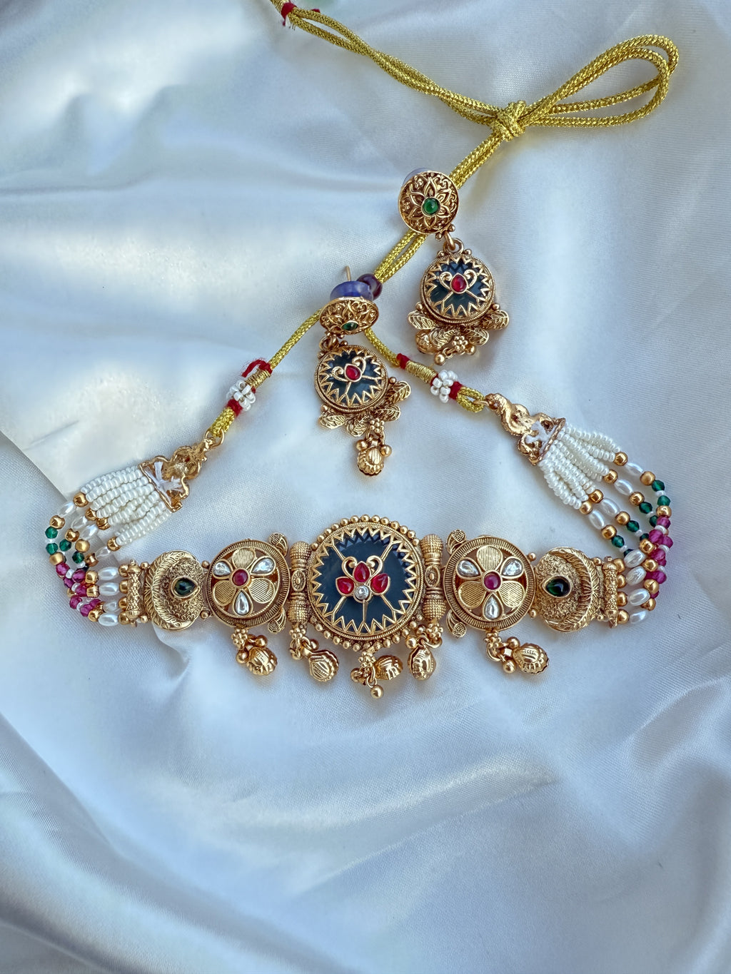Multicolour Traditional Kamarband Waist Belt