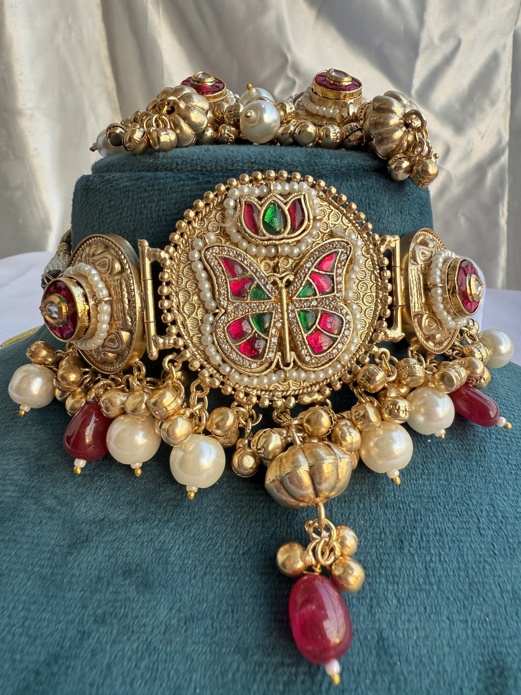 Royal Multicolour Bridal Choker Set