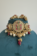 Royal Multicolour Bridal Choker Set