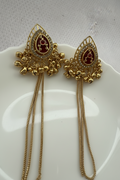 Kavya Earrings - White